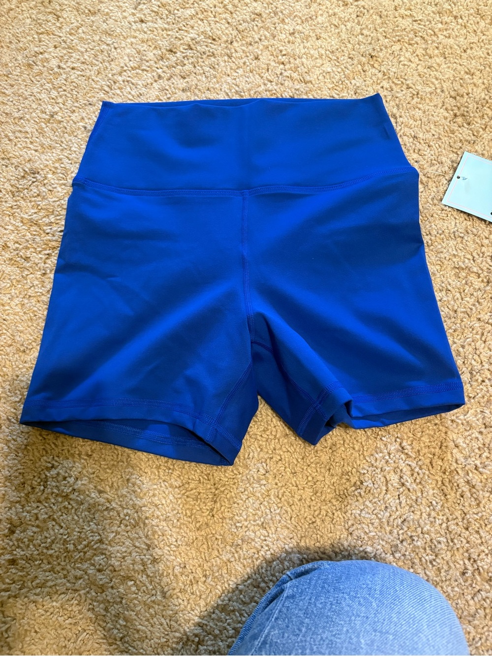 Fleo Women’s High-Rise Athletic Shorts - Blue